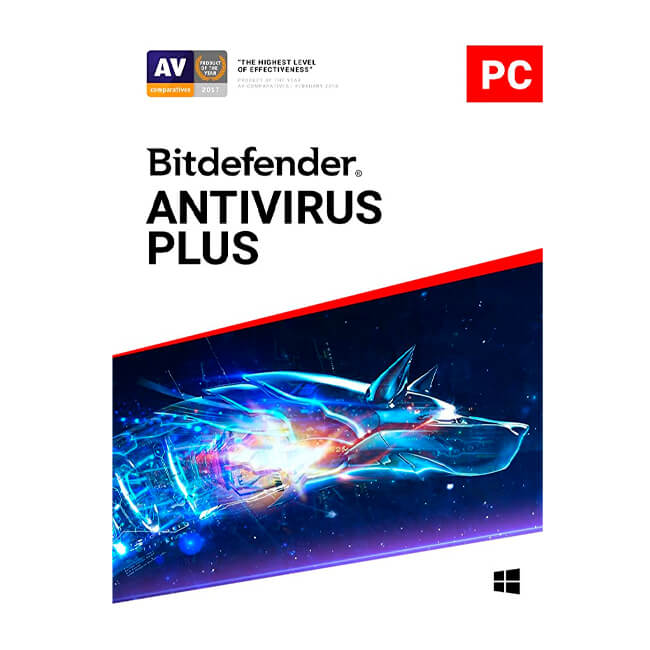 Bitdefender Antivirus Plus 1 dispositivo por 1 año