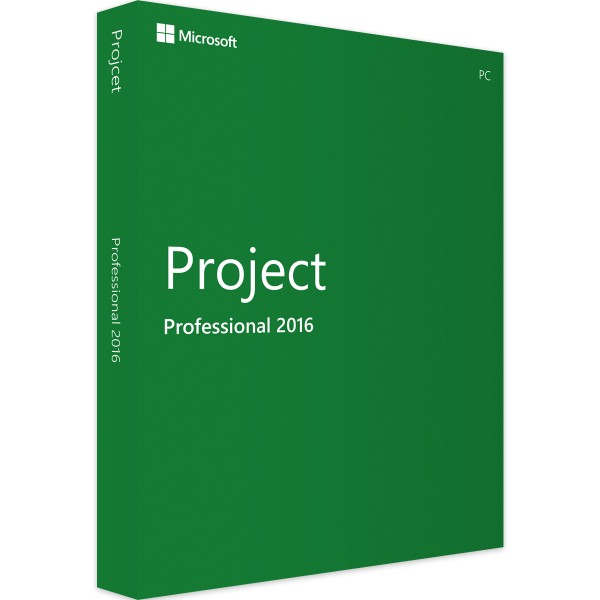 Licencias: Licencia Microsoft Project 2016