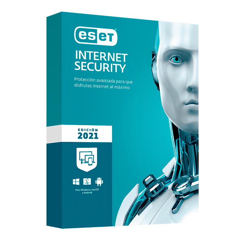 Antivirus ESET Internet Security 1 dispositivo por 1 año